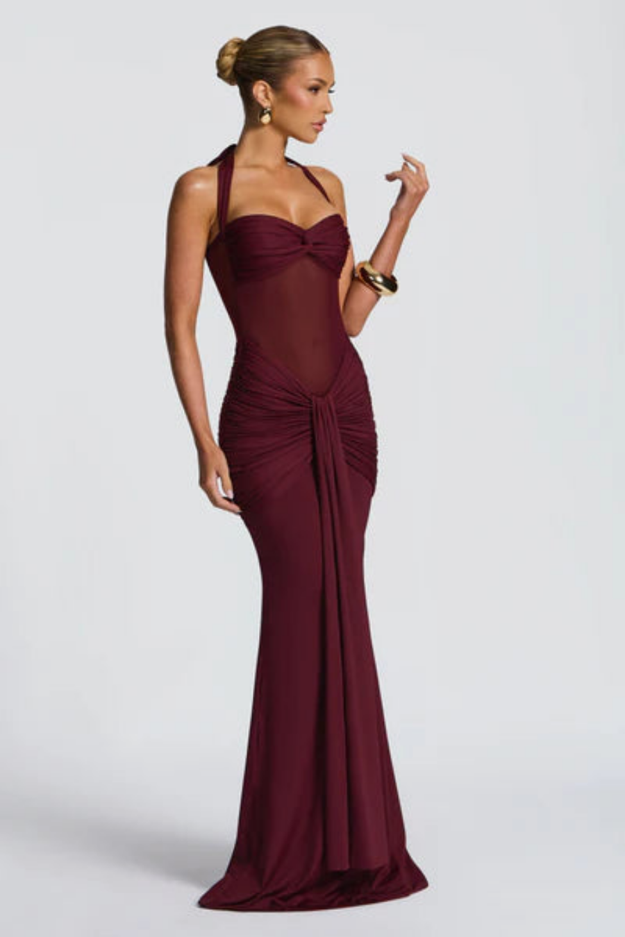 VESTIDO LARGO FIORELLA