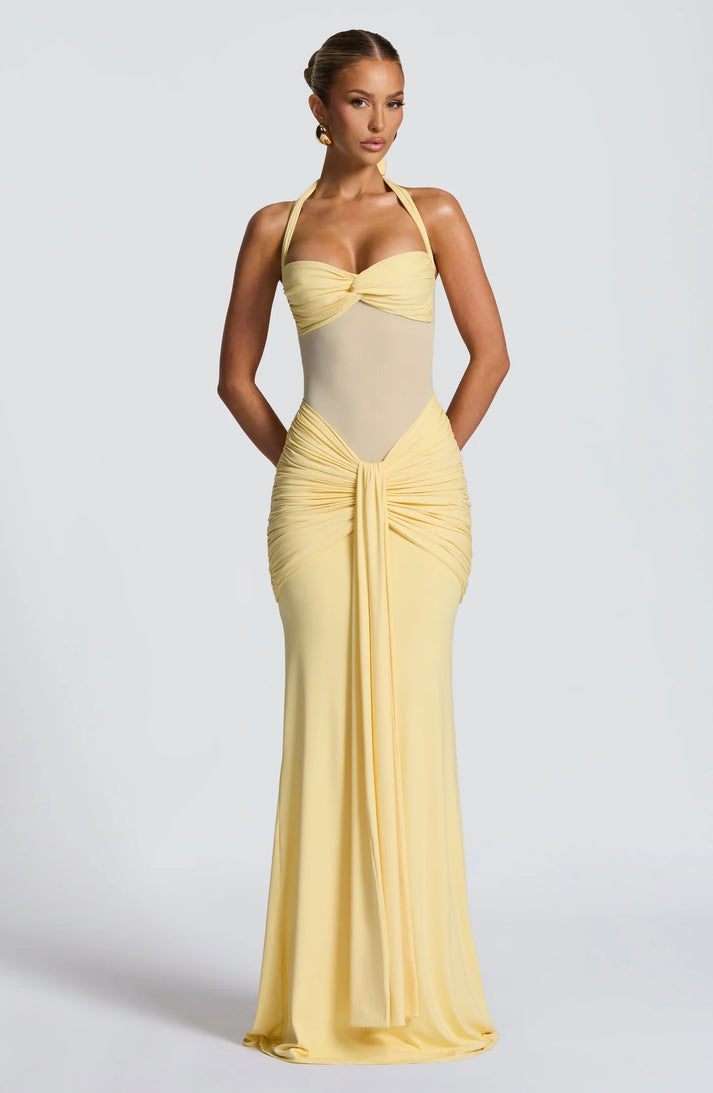 VESTIDO LARGO FIORELLA